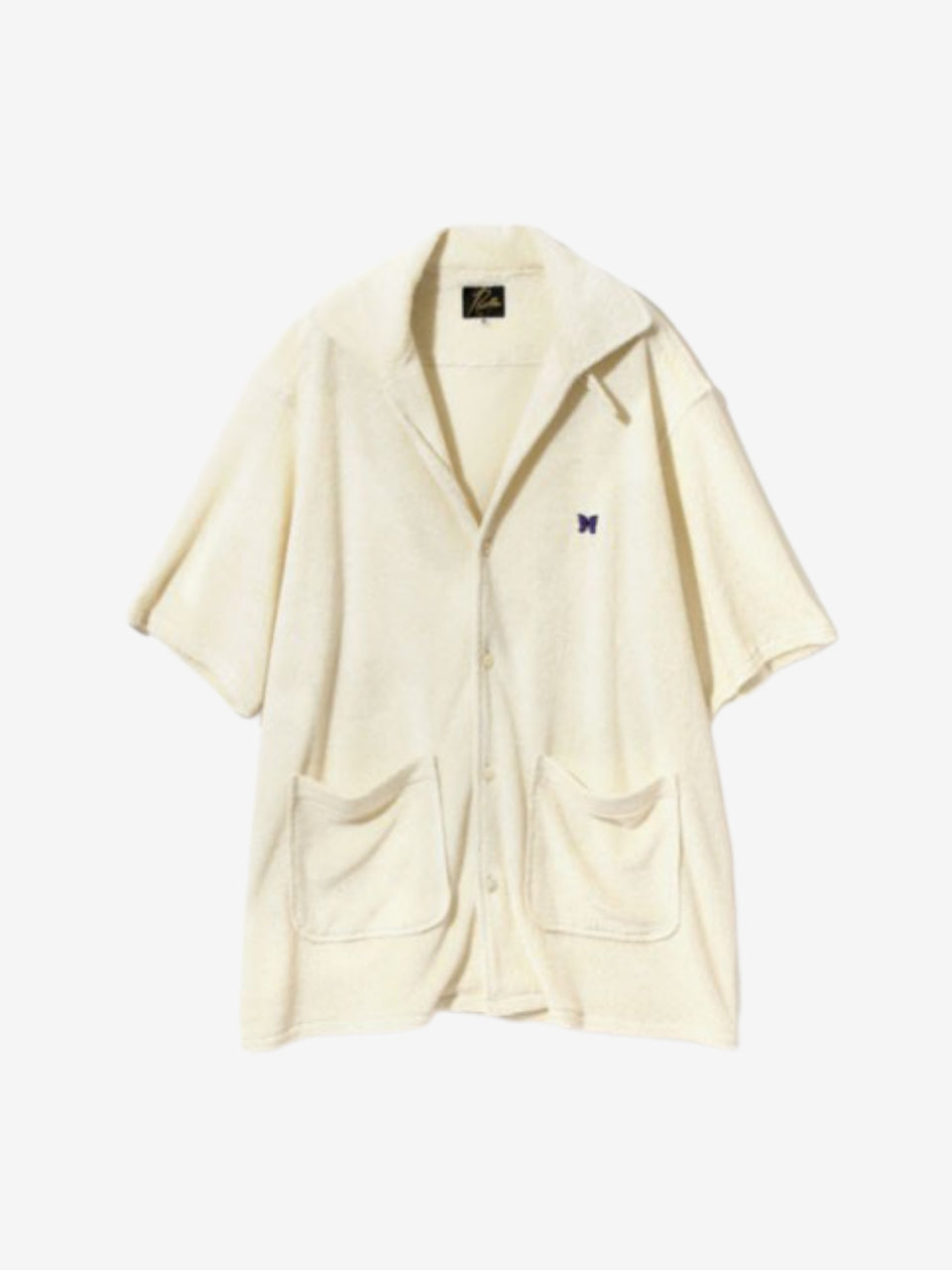 LI/PE PILE JERSEY ITALIAN COLLAR SHIRT