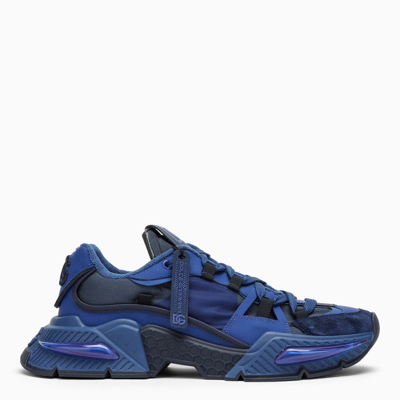 Air Master blue/black fabric trainer