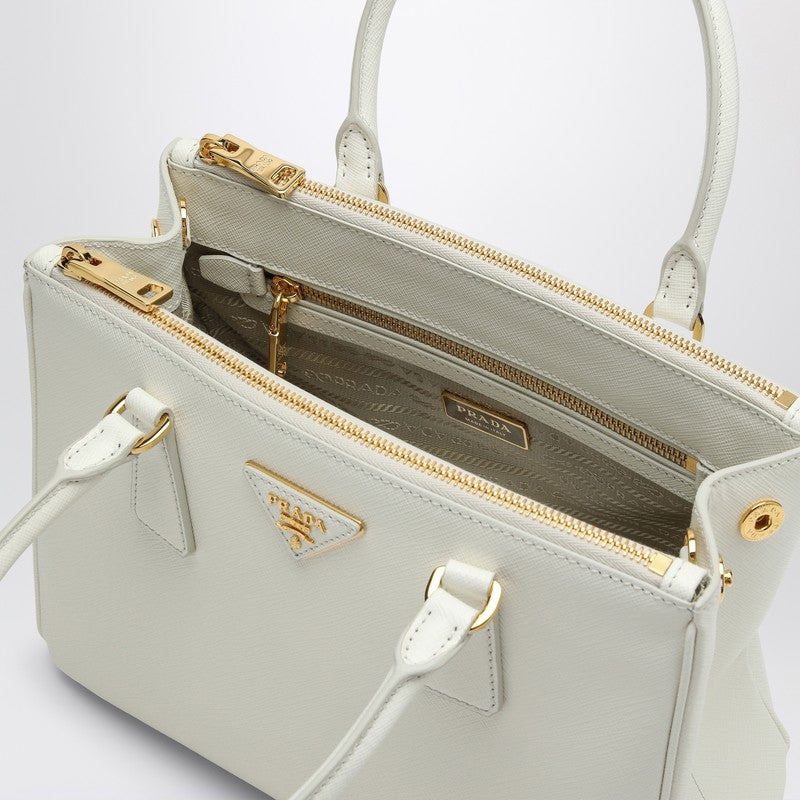 White Galleria medium handbag