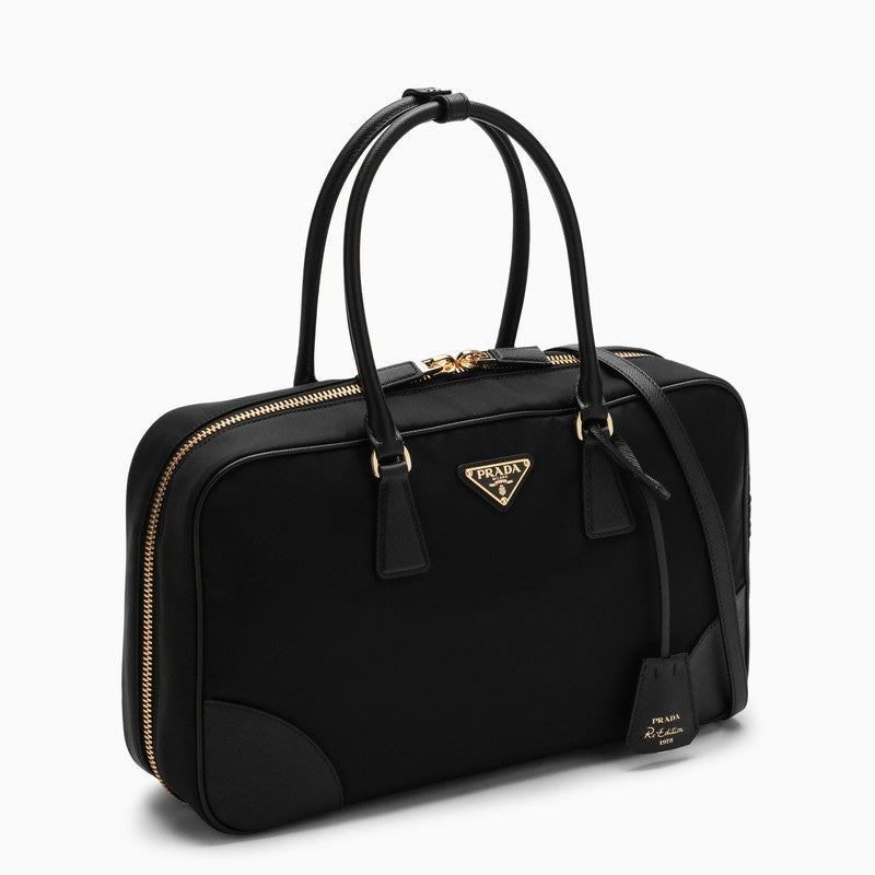 Re-Edition 1978 Re-Nylon and Saffiano large black top case