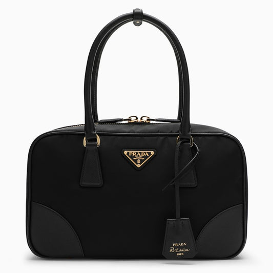 Re-Edition 1978 Re-Nylon and Saffiano medium black top case