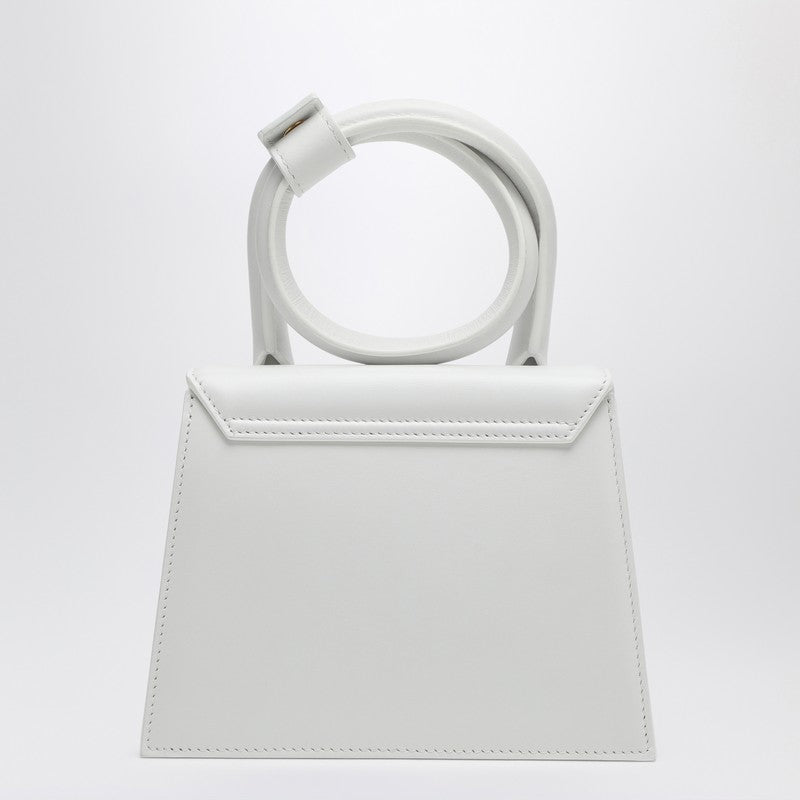 [WOMEN][NEW IN]Le Chiquito Noeud white leather bag