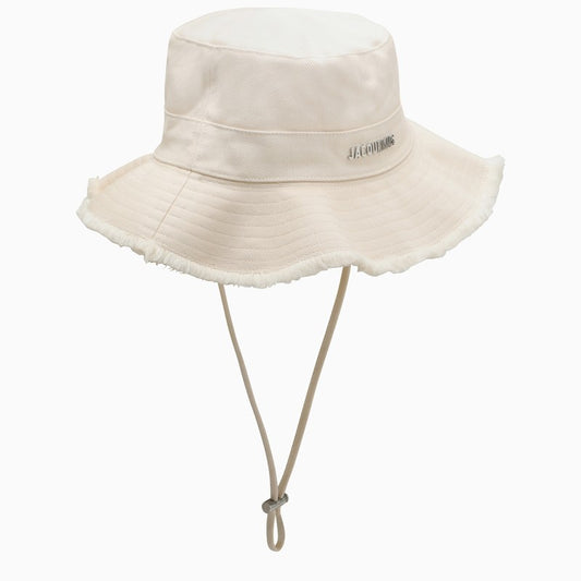 Le Bob Artichaut white cotton hat