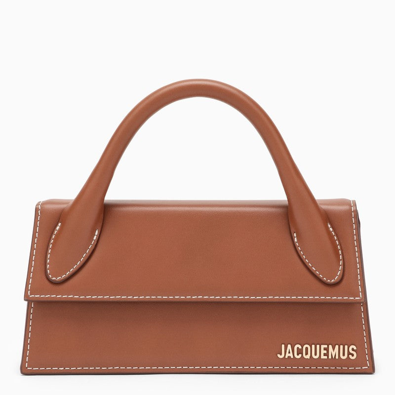 Le Chiquito Long brown leather bag
