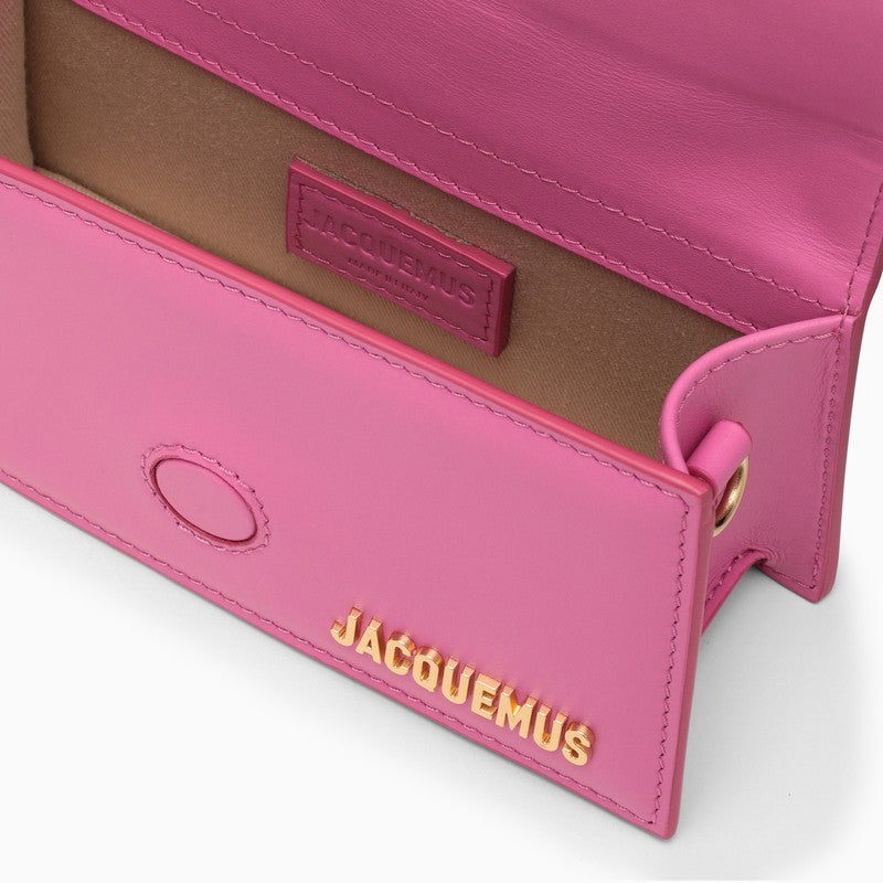 Le Bambino pink leather bag