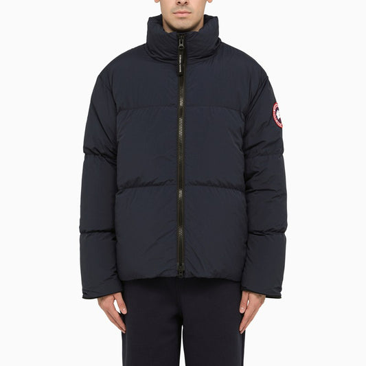 Lawrence navy blue quilted jacket