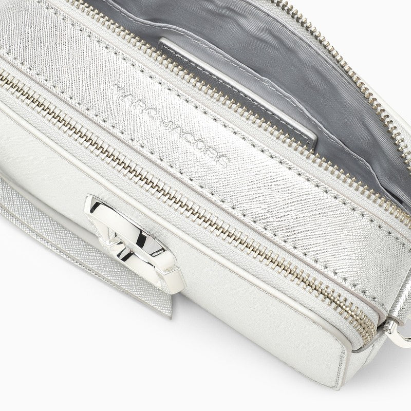 Snapshot shoulder bag silver