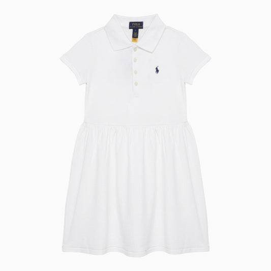[WOMEN][NEW IN]White cotton dress with logo