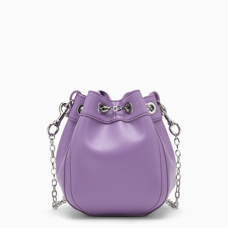[WOMEN][BAG#]Chrissy Small Bucket purple bag