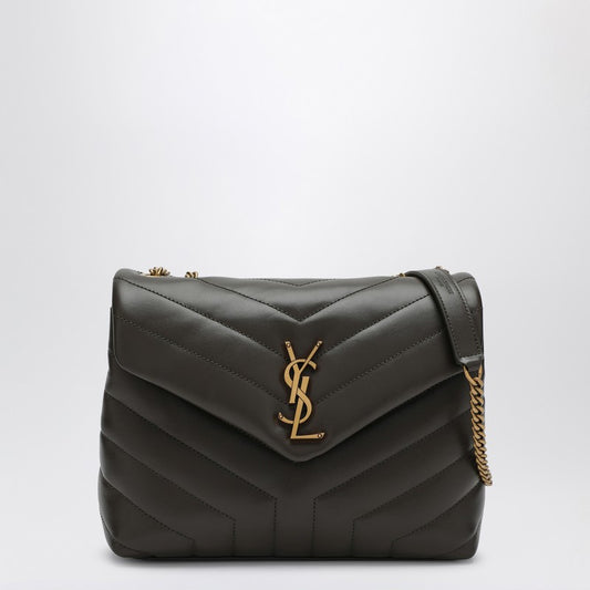 Moss green small YSL Loulou bag