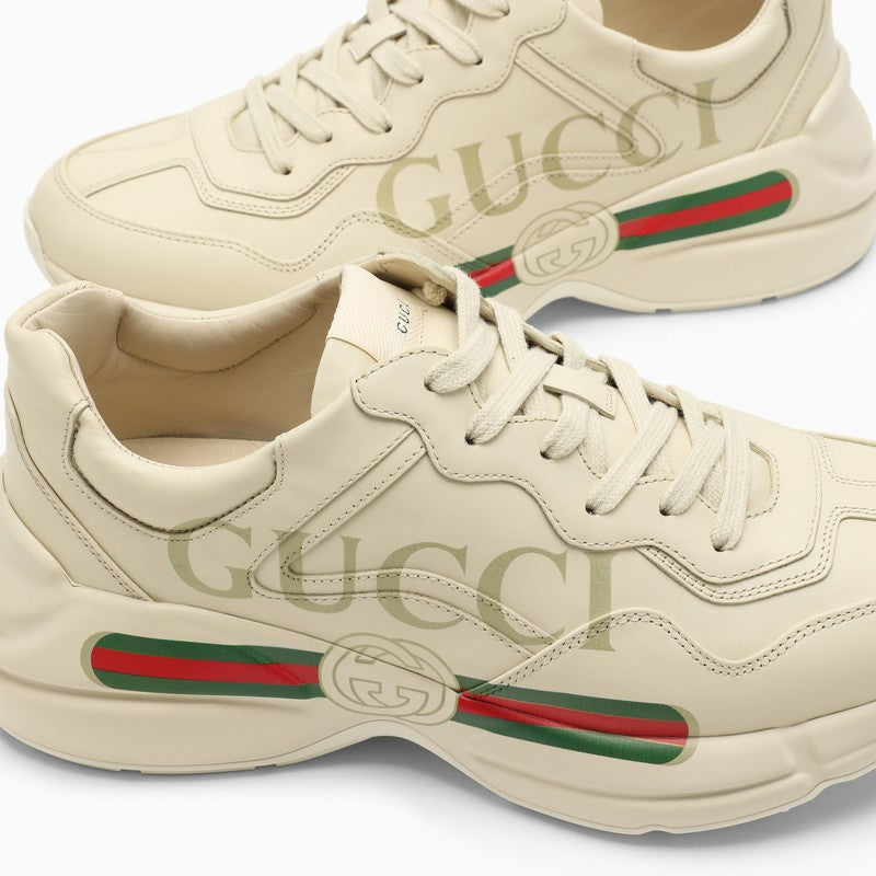 Men's Rhyton Gucci logo sneakers