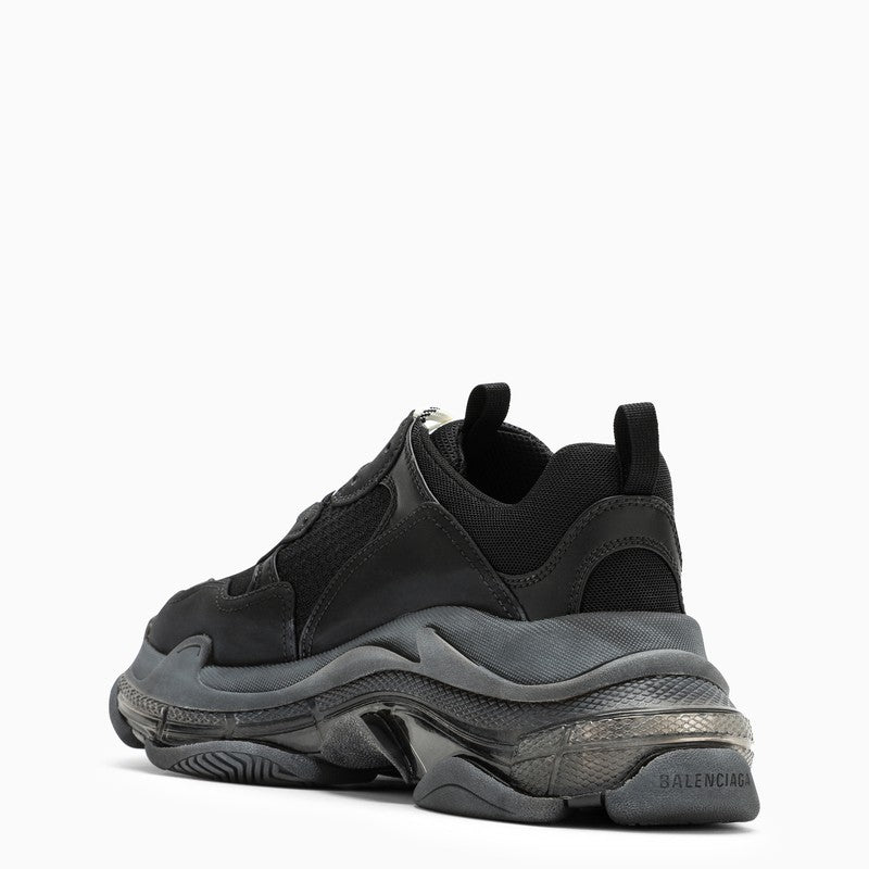 Black Triple S sneakers