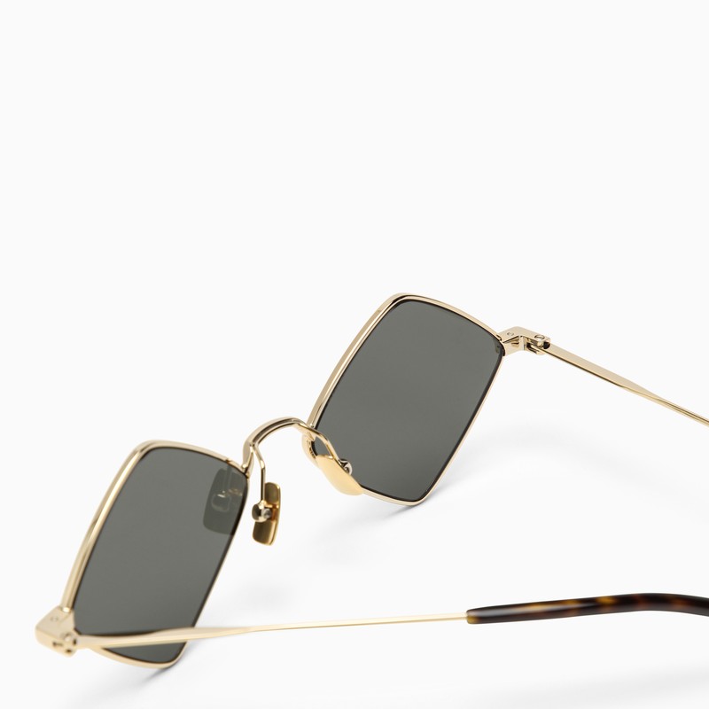 Diamond gold sunglasses