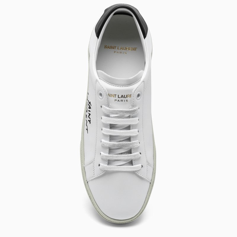 White Court SL/06 embroidered sneakers