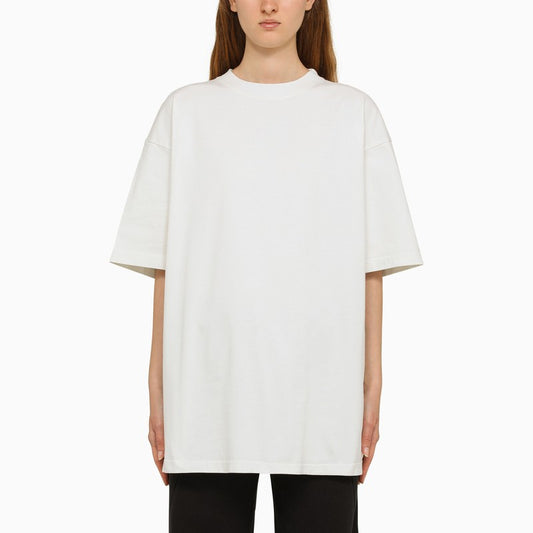 Off-white/silver oversize T-shirt