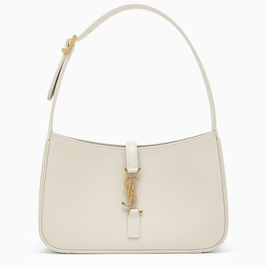 [WOMEN][NEW IN]Cream-coloured leather monogram shoulder bag