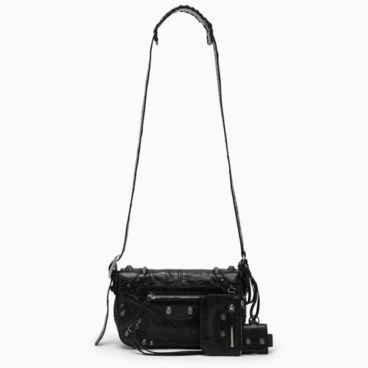Black Le Cagole XS bag with flap