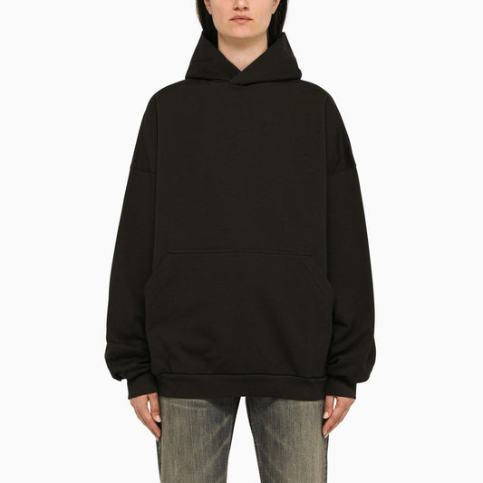 Black oversized hoodie