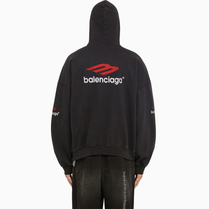 Icon 3B Sport hoodie black/red