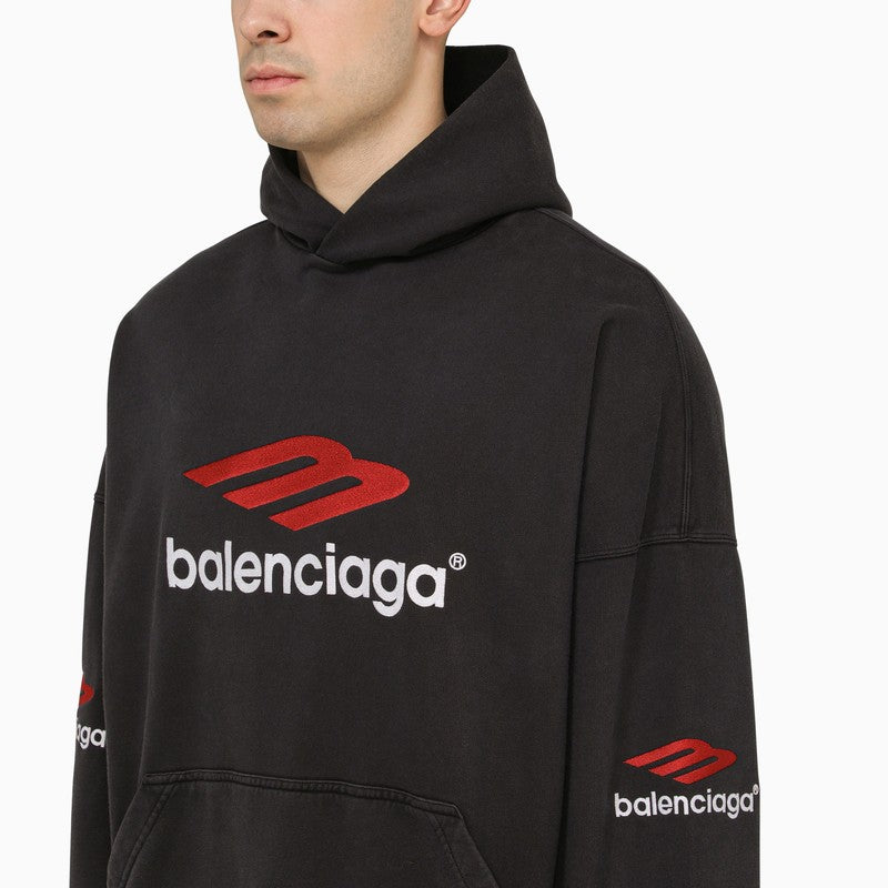 Icon 3B Sport hoodie black/red
