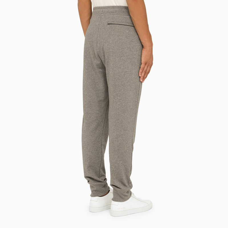 Black Label melange grey jogging trousers