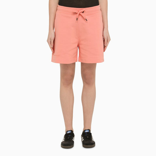 Pink cotton bermuda shorts