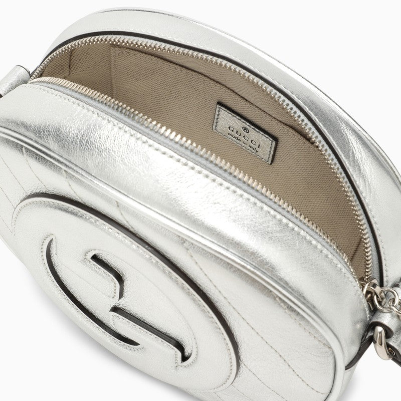 Gucci Blondie mini shoulder bag silver