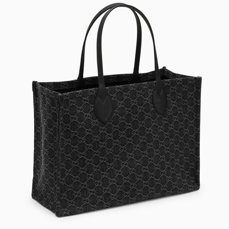 Big Ophidia black/grey shopping bag
