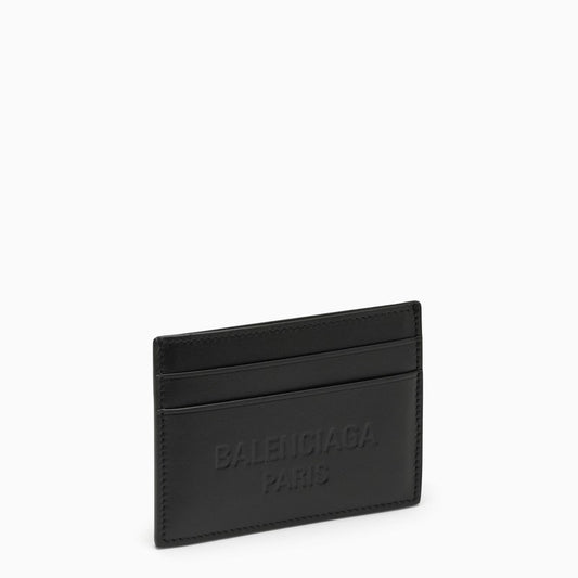 Black leather Duty Free card holder
