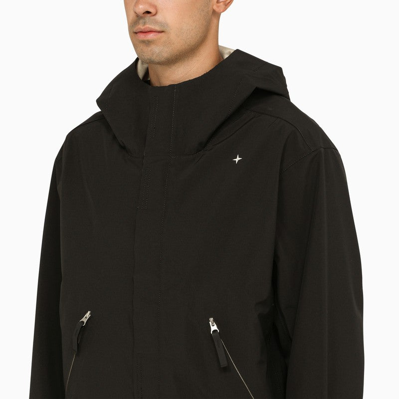 Stellina 3L jacket in black nylon