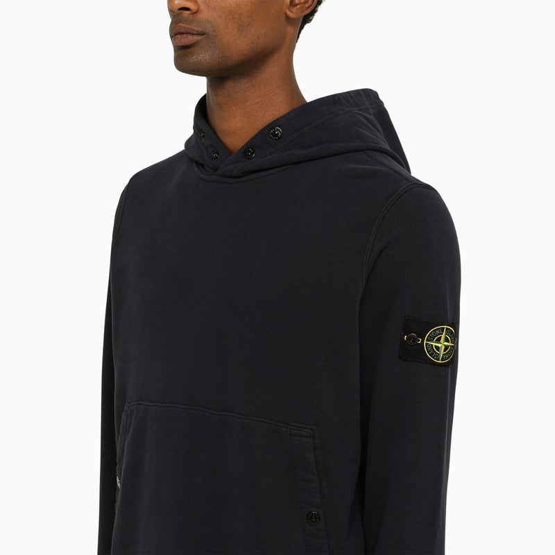 Navy cotton hoodie