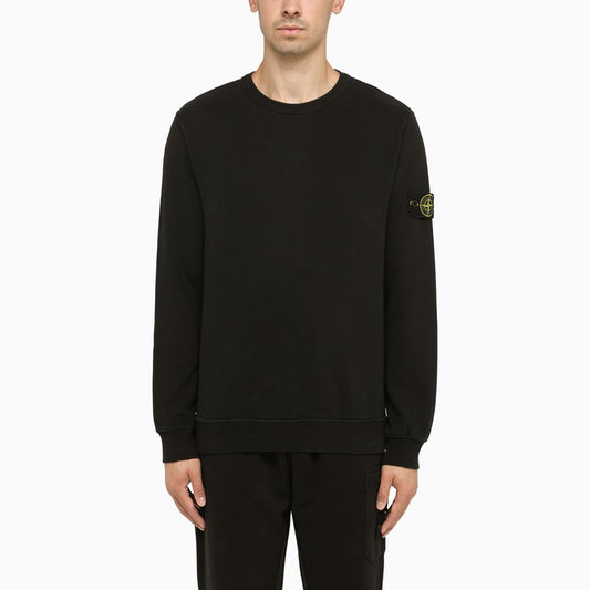 [FW추천템]Black crewneck sweatshirt with patch