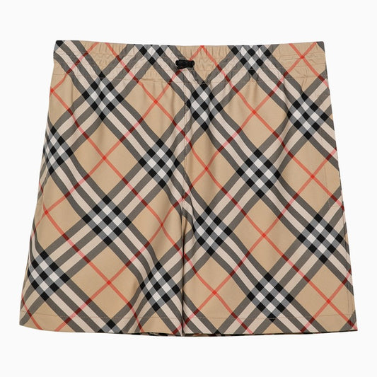 [WOMEN][NEW IN]Short beige with Check pattern