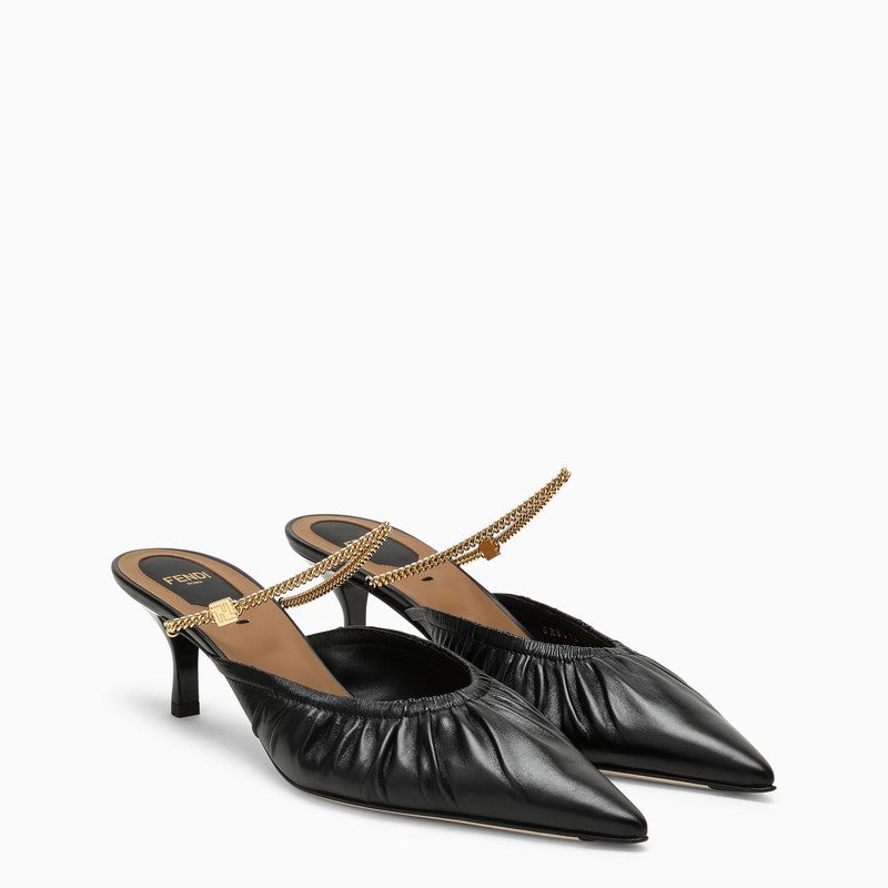 [WOMEN][NEW IN]Colibri Lite sabot with heel in black leather