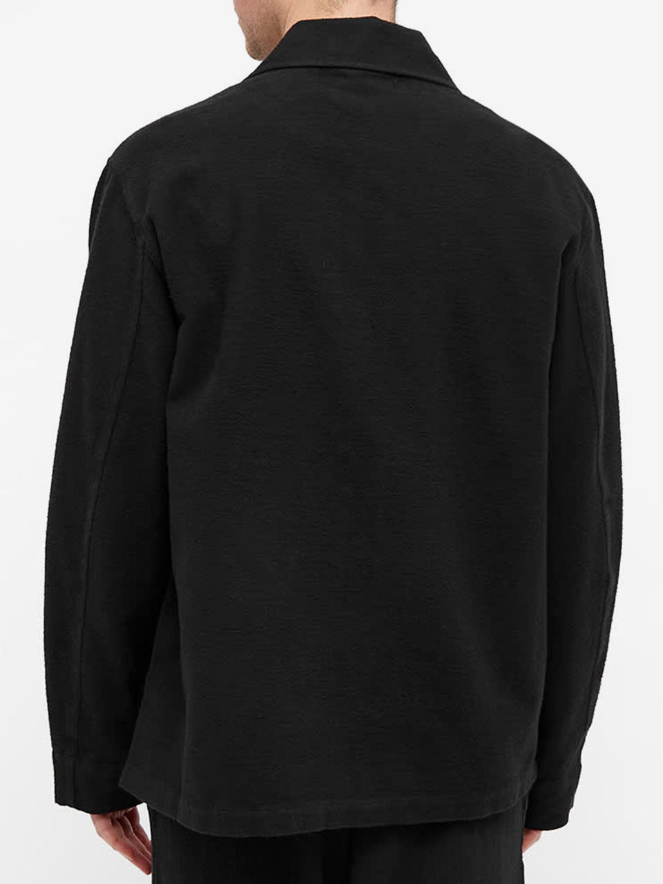 d.code - OUR LEAGACY｜EVENING COACH JACKET Black Brushed Cotton