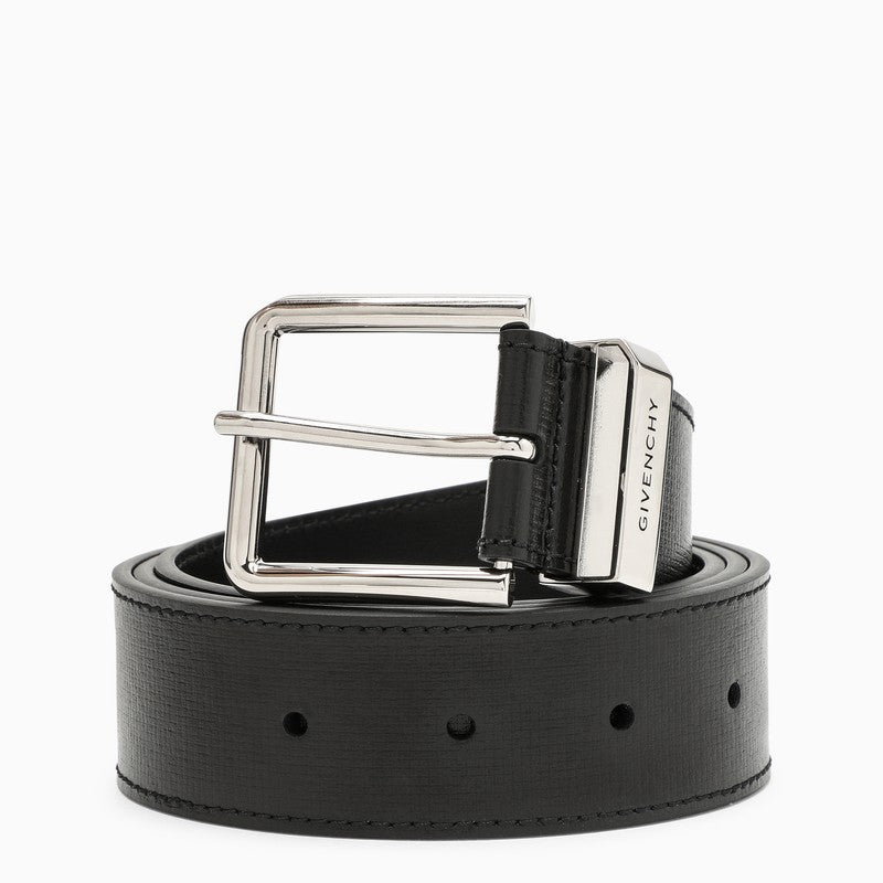 Classic black belt with buckle