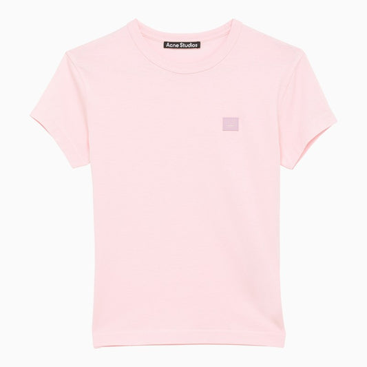 Light Pink crew-neck T-shirt