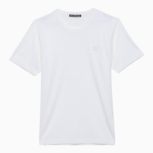Optic white crew-neck T-shirt