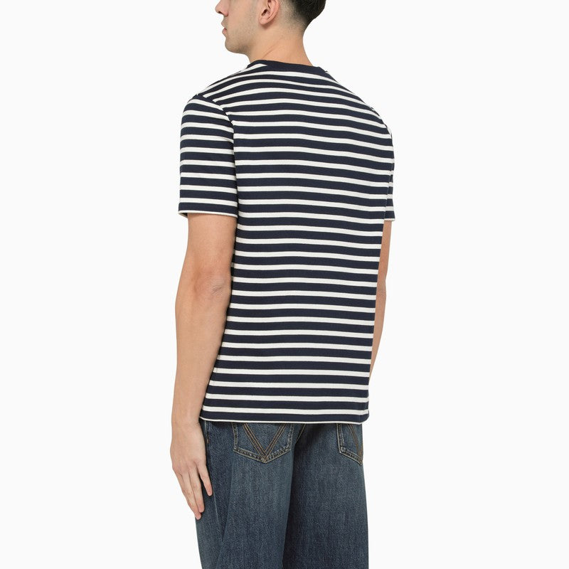 Striped t-shirt with logo inscription