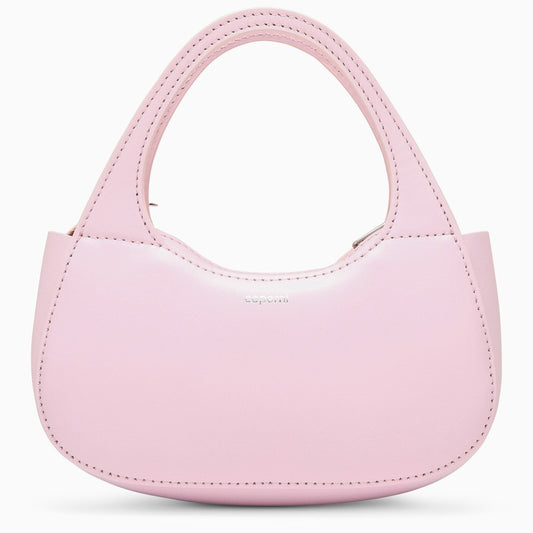 Micro Baguette Swipe Bag pink leather