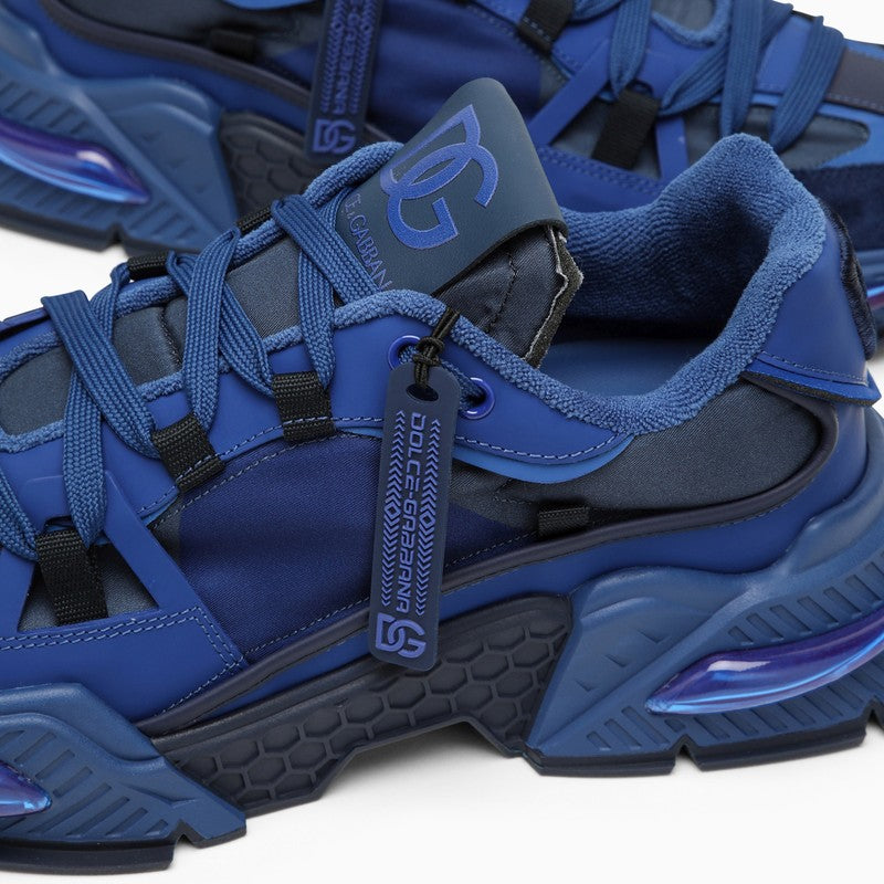 Air Master blue/black fabric trainer