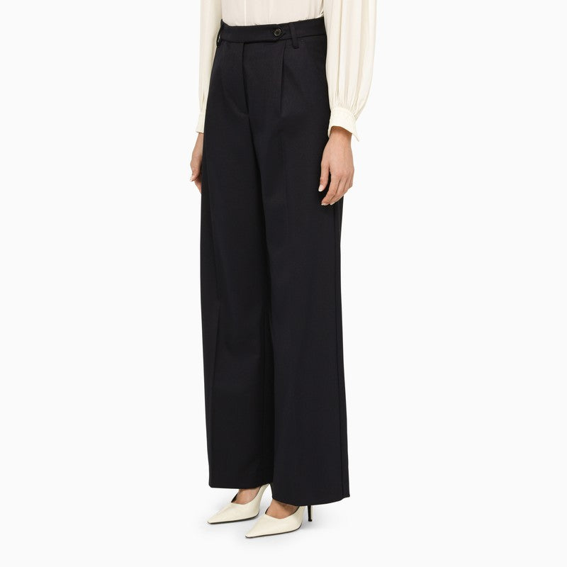 Navy palazzo trousers