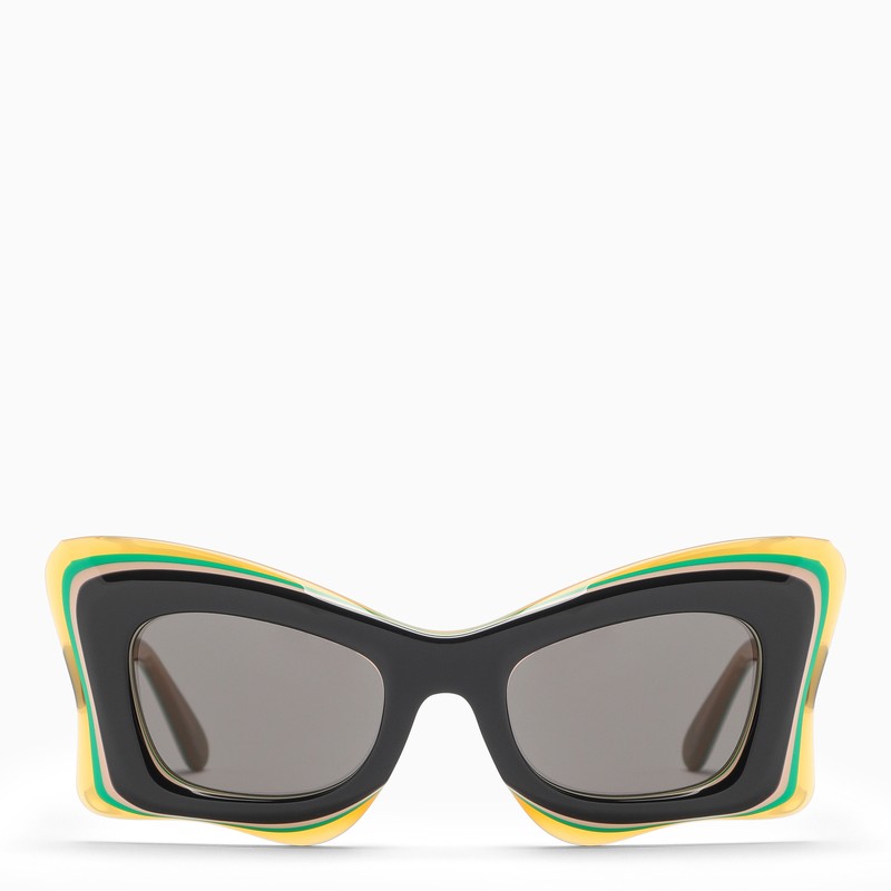 [WOMEN][NEW IN]Butterfly multicolor/black acetate sunglasses