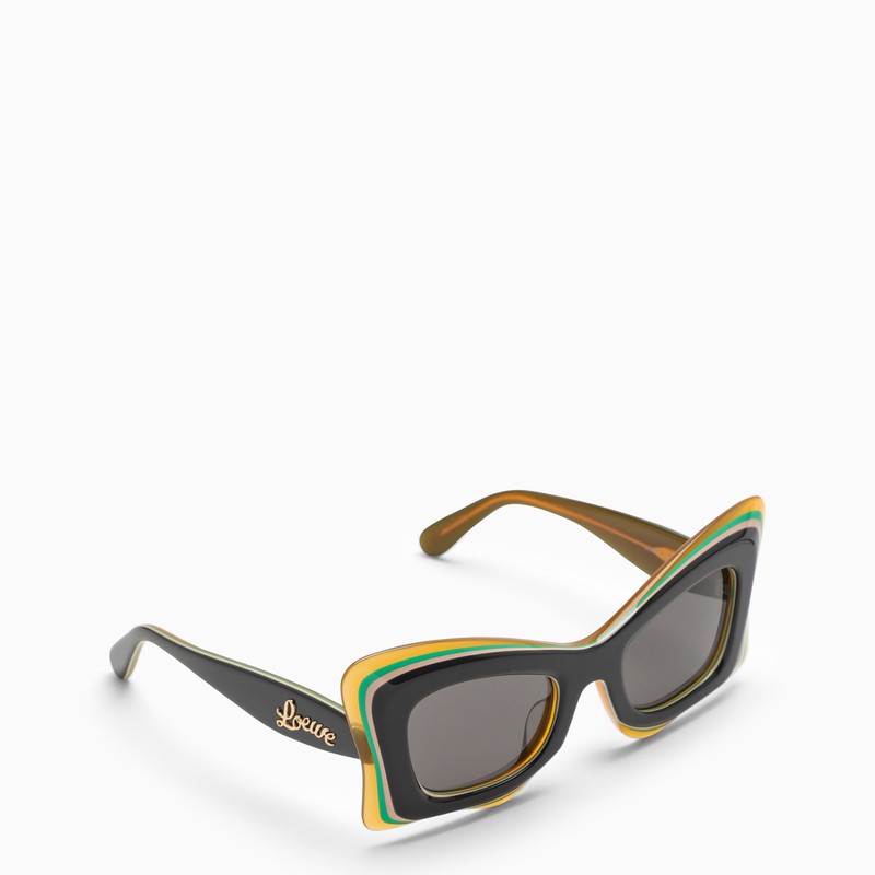 [WOMEN][NEW IN]Butterfly multicolor/black acetate sunglasses