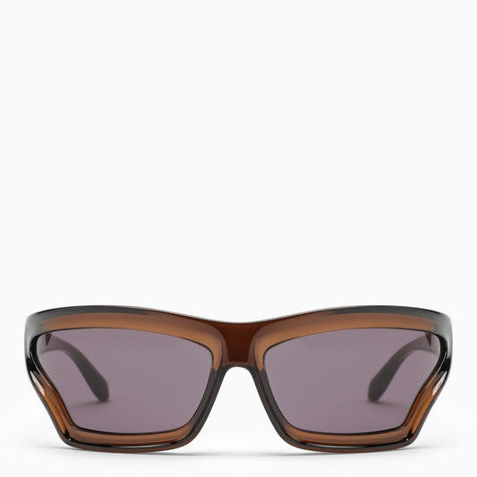 Arch Mask brown nylon sunglasses