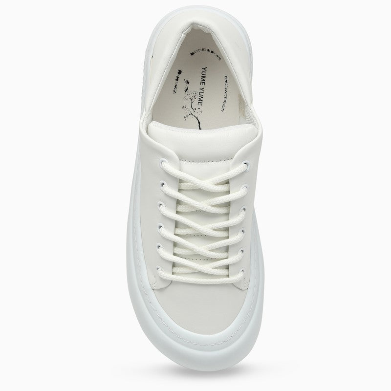 [MEN][NEW IN]Goofy white leather low trainer