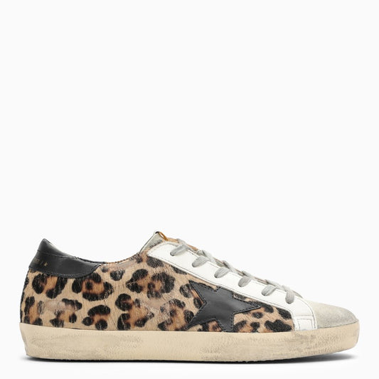 Leopard Super-Star low sneakers