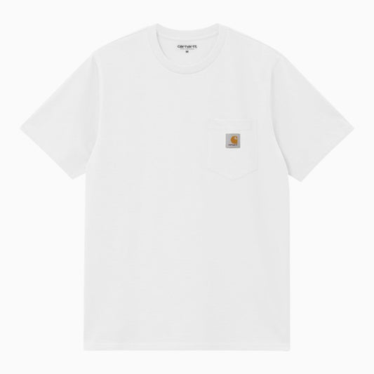 [MEN][NEW IN]White S/S Pocket T-Shirt
