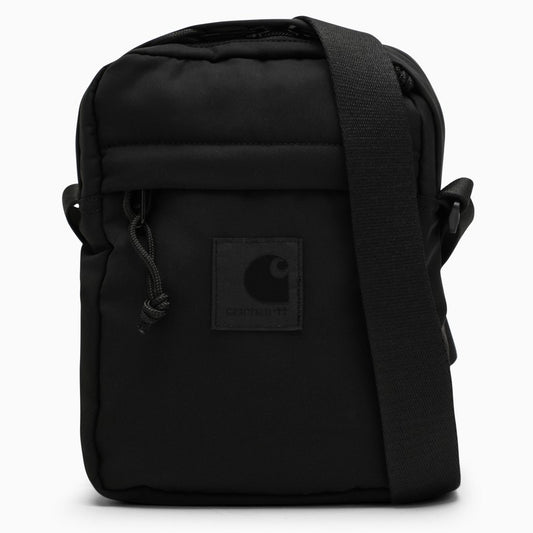 [MEN][DIGGING]Black recycled polyester shoulder bag