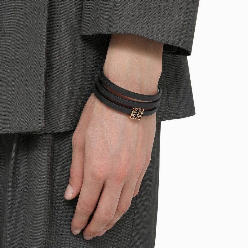 [WOMEN][NEW IN]Black calfskin twist bracelet
